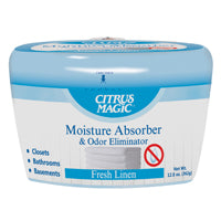 Citrus Magic 618372898 Moisture and Odor Absorber, 12.8 oz, Granular, Fresh Linen