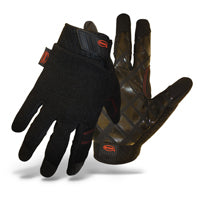 Boss 5211x Diamond Grip Mechanic Gloves, Black