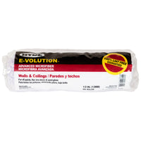 HYDE E-volution 47300 Roller Cover, 1/2 in Thick Nap, 9 in L, Microfiber Cover