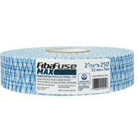 ADFORS FibaFuse MAX FDW9146-U Reinforced Paperless Tape, 250 ft L, 2-1/16 in W, 0.793 in Thick, Blue/White