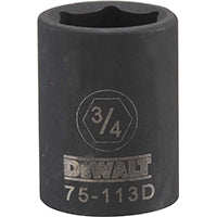 SOCKET IMPACT 1/2DR 6PT 3/4IN