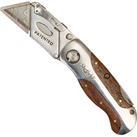 Sheffield 12115 Utility Knife, 2-1/2 in L Blade, Stainless Steel Blade, Curved Handle