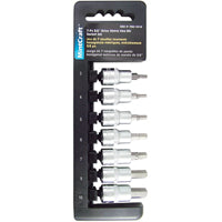 Vulcan TS1007M-P Socket Set, Chrome Vanadium Steel, Chrome