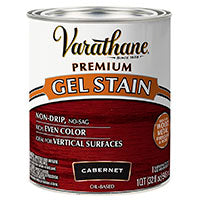 Varathane 358300 Premium Gel Stain, Quart, Cabernet