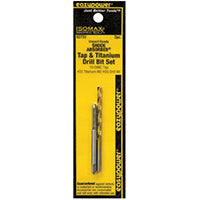 EAZY POWER 82733 10-24NC Tap & Titanium Drill Bit Set (2 Piece)