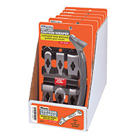 ALLWAY TOOLS CS6 Contour Scraper Set, Stainless Steel Blade