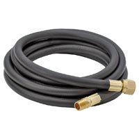 Bayou Classic 7908 LPG Hose, 1/4 in ID, 8 ft L, MNPT x FNPT Flare Swivel, Thermoplastic