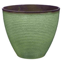 Landscapers Select Wave Planter, 14-3/4 In Dia 12-1/2 In H, Resin