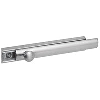 Defender Security U 10306 4-Inch Surface Bolt, Satin Nickel Finish