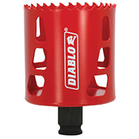 Freud DHS2500 Diablo High Perf Hole Saw Wood,Plastic,Alum,Metal&SS,2-1/2"x2-3/8"