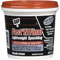 DAP 12140 Spackling Paste White, White, 1/2 pt Tub