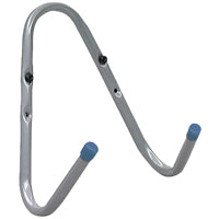 CRAWFORD HA1 Storage Bracket, 40 lb, Wall Mounting, Steel, Gray, Zinc