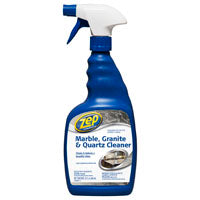Zep ZUMARB32 Granite and Marble Cleaner, 32 oz Can, Liquid, Pleasant, Clear