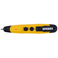 Sperry Instruments VD6509 Adjustable Non-Contact Detector with Flashlight, cETLus Listed, 1, 5 Clams/Master Voltage Tester, yellow