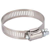 ProSource HCRAN28 Interlocked Hose Clamp, Stainless Steel, Stainless Steel