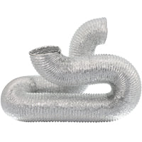 Imperial FX0597 Semi-Rigid Dryer Duct, 8 ft L, Aluminum