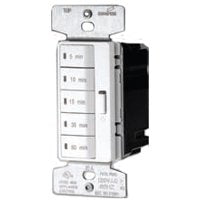 Eaton Wiring Devices PT18M-W-K Minute Timer, 15 A, 120 V, 1800 W, 5, 10, 15, 30, 60 min Off Time Setting, White