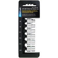 Vulcan TS1006-P Socket Set, Chrome Vanadium Steel, Chrome