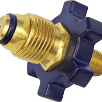 Mr. Heater F273758 Cylinder Adapter, Brass, Gold