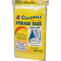 Wrap's Banana Bags CB-60 Storage Bag, Jumbo, Plastic, Yellow, 60 in L, 108 in W, 2 mil Thick