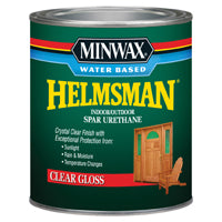 Minwax Helmsman Water Based Spar Urethane, Quart, Gloss 63050