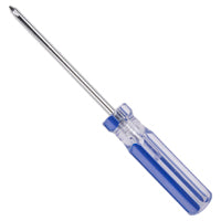 Vulcan SD-01 Screwdriver, #2 Drive, Phillips Drive, 7-1/2 in OAL, 4 in L Shank, Plastic Handle, Transparent Handle