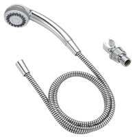 Boston Harbor Hand-Held Shower Head, 1.75 (6.6) 80 gpm (L/MIN) psi, 1/2-14 NPT Connection, Threaded, PVC, Chrome