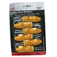 Chef Craft 6-Piece Soft Corn Holders Yellow 21075