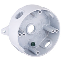 BX ELEC 4X1-1/2IN WTHR PRF WHT