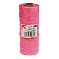 Marshalltown ML340 Mason Line, 500 ft L Line, Fluorescent Pink Line