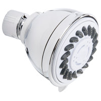 Plumb Pak K704CP Fixed Round Showerhead, 1.8 Gpm, Polished Chrome