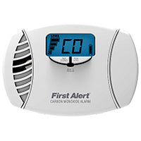 FIRST ALERT 1039746 Carbon Monoxide Alarm with Backlit Digital Display and Battery Backup, Digital Display, 85 dB