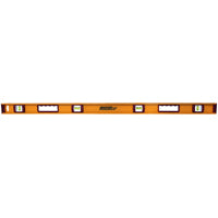 Johnson 1233-4800 I-Beam Level, 48 in L, 4-Vial, Non-Magnetic, Aluminum