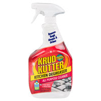 KRUD KUTTER 305373 Kitchen All-Purpose Cleaner/Degreaser, 32 oz Spray Bottle, Liquid, Mild