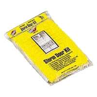 Warp's Easy-On Series ESD-24 Storm Window Kit, 36 in W, 2 mil Thick, 84 in L, Clear