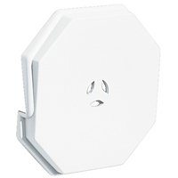 Builders Edge Mounting Block Octagon White 130010006001