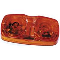 PM V138A Marker Light, 12 V, Incandescent Lamp, Amber Lens, Surface Mounting