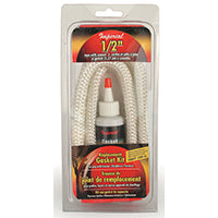 Fiberglass Gasket Rope Kit - 1/2" x 6.25', Round, White