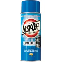 EASY-OFF 6233887977 Oven Cleaner, 14.5 oz Aerosol Can, Liquid, Lemon, White