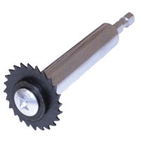 SUPERIOR TOOL 37516 Pipe Cutter, 10 in Max Pipe/Tube Dia, 1-1/4 in Mini Pipe/Tube Dia, Steel Blade