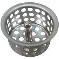 ProSource PMB-145 Sink Strainer with Post, 1-1/2 in Dia, For: For Bath Tub or Wash Basin