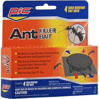 PIC Plastic Ant Killer Bait Stations, Effective Ant Control Traps, 4 Count…