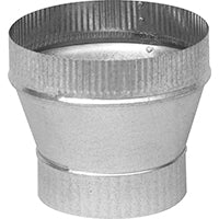 Imperial GV1418 Furnace Short Increaser, 3 to 4 in Connection, 24 Gauge, Galvanized