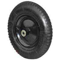 ProSource PR1306 Wheelbarrow Wheel with Tube, 210 lb Max Load, 13 in Dia Tire