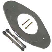 Danco 80000 Faucet Remodeling Plate, Chrome