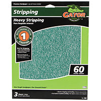 Sandpaper, 60-Grit, 9 x 11-In., 3-Ct.