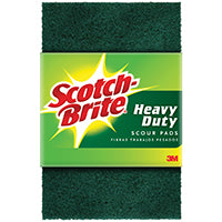 Scotch-Brite Heavy Duty Scouring Pad, 8 Pack 220-8-3M