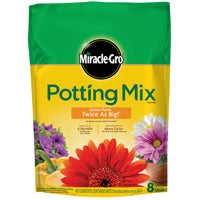 Miracle-Gro 75678300 Potting Mix, 8 qt Bag