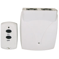 PowerZone TNRC21 Remote Control, 15 A, 125 V, 1875 W, White