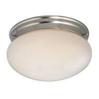 Boston Harbor F14BB02-8005-BN Two Light Round Ceiling Fixture, 120 V, 60 W, 2-Lamp, A19 or CFL Lamp